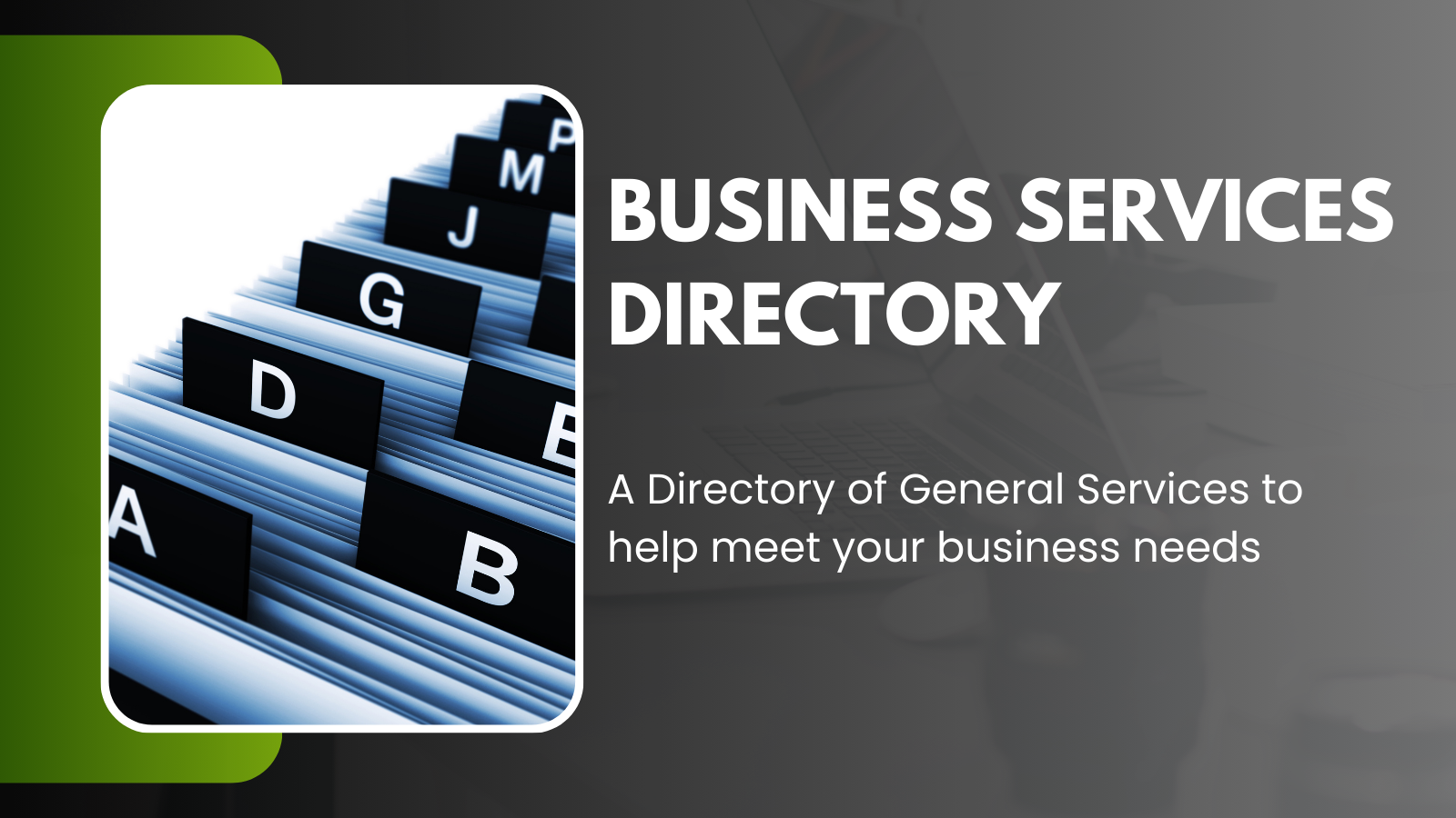 Title image for a Business Services Directory 